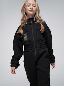 Комбинезон с нагрудными карманами Уголь 7+ - Bungly фото 8