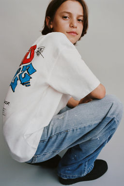 GRAFFITI PRINT T-SHIRT - Zara фото 6