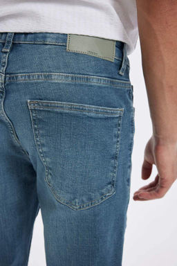 Pedro Slim Fit Джинсовые брюки узкого кроя с нормальной талией и узкими штанинами - Defacto фото 6