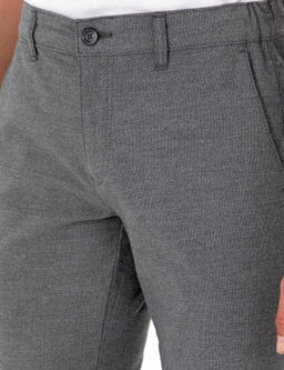 Gri Regular Fit Kanvas Pantolon