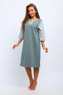 Сорочка теплая, футер с начесом (01060) - Плиона фото 8