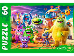 Puzzle 60 элементов "Семейка монстров №2" (П60-0435)
