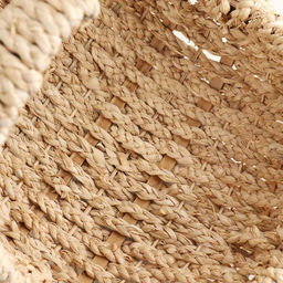 Корзина плетёная для хранения «Кош», ротанг, бежевая, набор 3 шт.