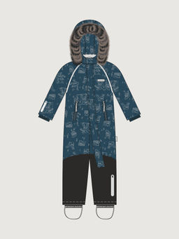 Комбинезон 8з0726 океан/черный