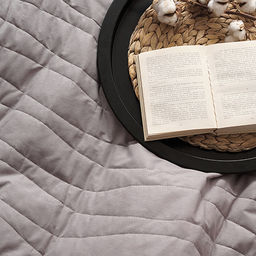 Покрывало стеганое 215х240 Традиция, поплин, 100% хлопок, Винтаж ВБ 215х240  фото 10