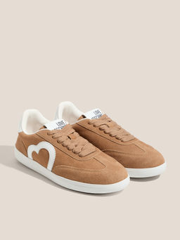 Женские кеды LOVE MOSCHINO CLOUD LOVE Артикул 4562470, коричнево-бежевый  фото 2