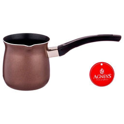 Турка "Шоколад" с антипригарным покрытием 450 мл без упаковки 906-245