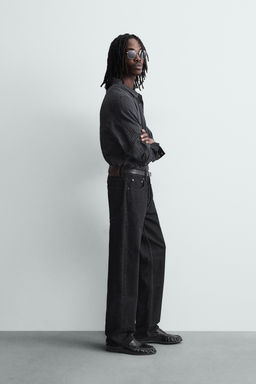 FLUID DENIM SHIRT - Zara фото 4