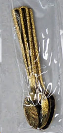 Ложка столовая 6 штук Золото НТП/ MJKK1 /уп 100/