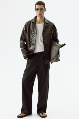 Pantal?n de lino Loose Fit - H&m фото 5