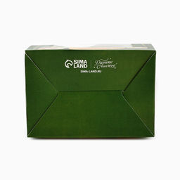 Цена за 5 шт. Коробка складная 23 Февраля, 9 х 19 х 6 см