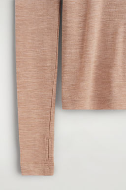 SLIM MERINO WOOL TOP - H&m фото 5