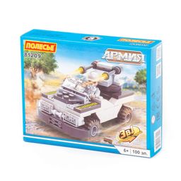 Конструктор Классик Армия-1.3 (100 элементов) (в коробке)