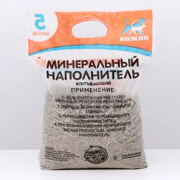 Наполнитель минеральный впитывающий Пижон универсальный, 5 л  фото 2