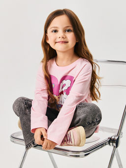 ACOOLA / Джемпер детский для девочек Inga розовый  фото 5