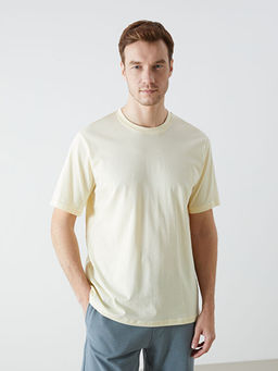 Bisiklet Yaka Penye Erkek Ti??rt