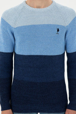 Мужской темно-синий свитер - U.s. polo assn фото 6