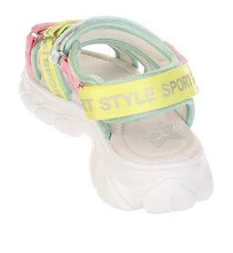 Сандалии Kenka LRJ_22-14_biruza-yellow  фото 2