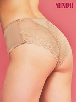 АКЦИЯ! 2241 Трусы женские панти MiNiMi (сеточка и кружева)  фото 6