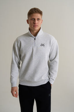 Толстовка half-zip Серый KT Sweatshirt