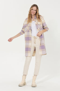 Женское сиреневое тканое платье Неожиданная скидка в корзине - U.s. polo assn фото 10