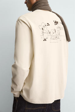 PIZZERIA LA MONTECARLO PRINT T-SHIRT - Zara фото 19
