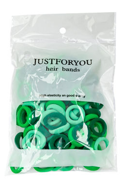 Резинки для волос 2 см (100 шт) SF-7505, ассорти №1 - Больше подарков фото 2