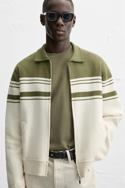 ZIP-UP KNIT JACKET - Zara фото 15