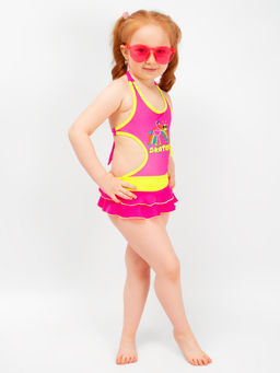 Купальник слитный для девочки MID