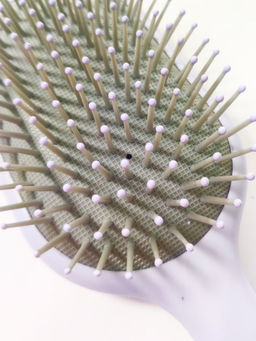 Rama Rose Расчёска массажная для волос K2021P, пластик, в ассортименте, 22,5 см