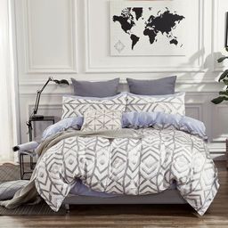 Постельное белье - Поплин Премиум 1410 туман 2-спальный - Luteks фото 2