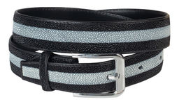 Ремень из кожи морского ската