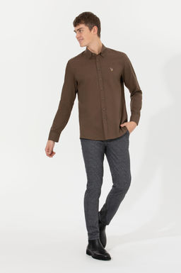 U. S. Polo Assn Мужские темно-синие брюки из плотной ткани - U.s. polo assn фото 3