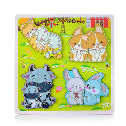 Пазл-вкладыш Игривые зверята - Щепочка фото 4