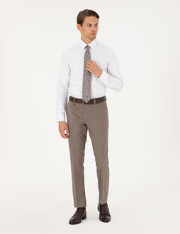 Beyaz Regular Fit Uzun Kollu G_mlek - Pierre cardin фото 4