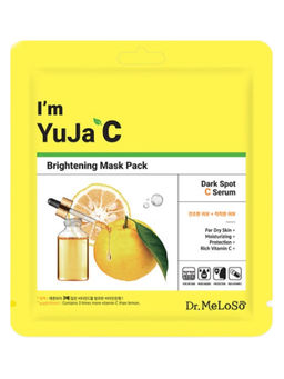 Dr.MeLoSo Тканевая маска для лица с витамином C / Im Yuja C Brightening Mask, 25 мл