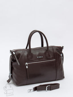 Сумка женская кожаная 1061C coffee Polina&Eiterou