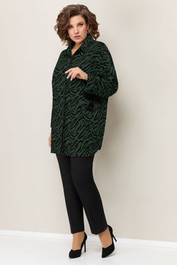 Костюм VOLNA 1314 темно-зеленый/черный