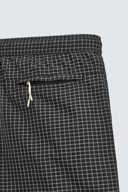 BA?ADOR LARGO CUADROS / Negro - Zara фото 4