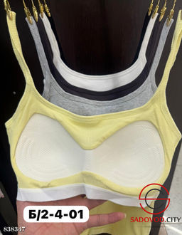 Топ женский с тонким поролоном