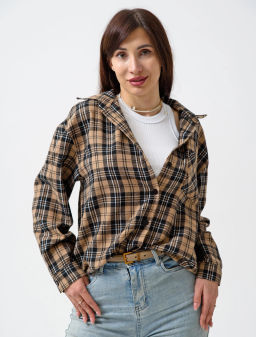 ФЛАНЕЛЬ Рубашка женская Имидж - Оптима фото 4