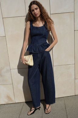 Balloon High Waist Jeans - H&m фото 3