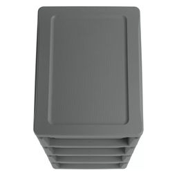 Комод на колесиках DELUXE, 4 ящика, 300*385*690 мм арт. С32769