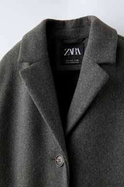 FELT TEXTURE COAT - Zara фото 4