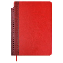 Ежедневник недатированный ESCALADA, А5, 160 л., арт. 70620/ 15 САРИФ КРАСНЫЙ