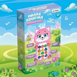 Игрушка музыкальная обучающая «Котёнок», с проектором