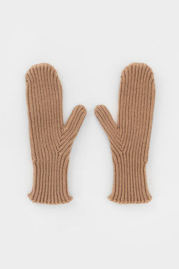 ЕВ 10010/24ш/песочный варежки жен