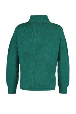 Yesil Yumusak Dokulu Fermuarl? Triko Kazak TWOAW20XS0009