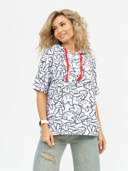 940 Футболка "Белый/микки"