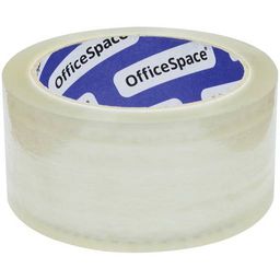 Клейкая лента 48мм*66м "OfficeSpace" прозрачная, 45мкм (КЛ_17450)